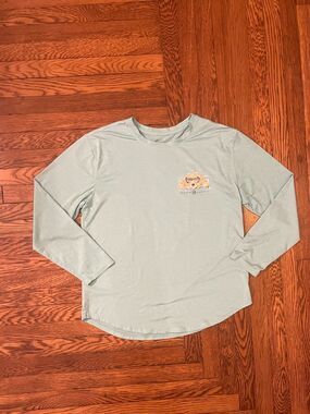Lauren James Teal Long Sleeve Tee